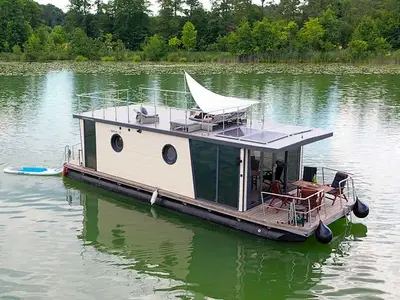 Boot für 6 Personen (50 m²) in Lychen 1/10