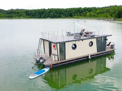 Boot für 6 Personen (50 m²) in Lychen 3/10