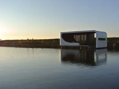 Unser TinyFloat in Andijk am IJsselmeer