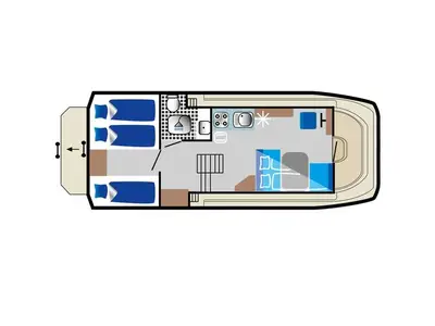 Boot für 5 Personen in Rechlin 9/9