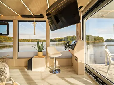 Boot für 4 Personen (65 m²) in Buchholz (Müritz) 10/10