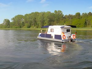 Boot für 3 Personen (33 m²) in Verchen