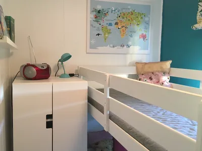 Schlafbereich mit Hochbett