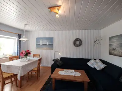 Ferienhof Block Wohnung 6 - Wohnzimmer