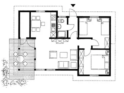 Bungalow für 6 Personen (65 m²) in Butjadingen-Sillens 3/10