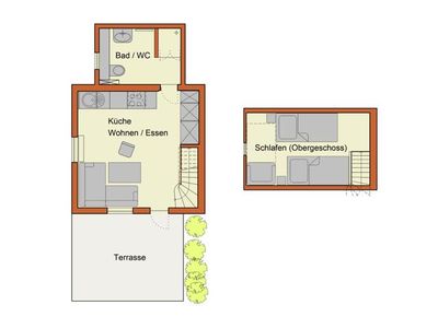 Bungalow für 2 Personen (32 m²) in Glowe 4/10