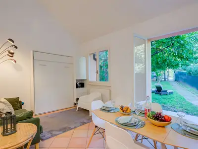 Küche und Essbereich