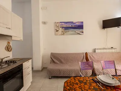 Küche und Essbereich