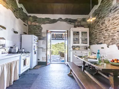 Küche und Essbereich