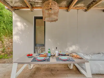 Essbereich im Freien