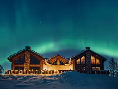 Das Haus unter den Nordlichtern