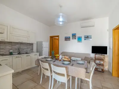 Küche und Essbereich