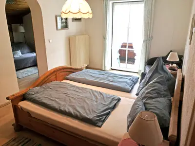 Doppelzimmer Dusche/WC, Balkon