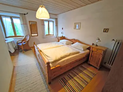 Doppelzimmer Dusche und WC