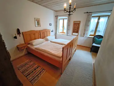 Doppelzimmer Dusche und WC