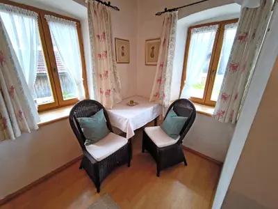 Doppelzimmer Dusche und WC