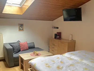 Doppelzimmer Dusche/WC und TV