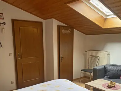 Doppelzimmer Dusche/WC und TV