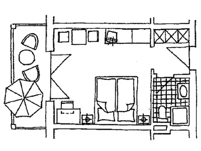 Doppelzimmer für 2 Personen in Bad Birnbach 5/5