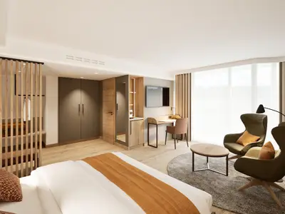 Doppelzimmer für 3 Personen (35 m²) in Bad Birnbach 3/8