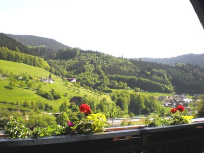 Aussicht von Balkon