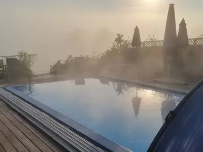 Aussenpool Schlossberghof Marzoll