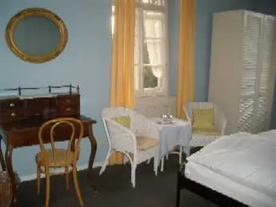 blaues Zimmer