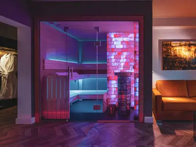 Private Sauna im Zimmer