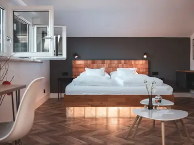 Doppelzimmer mit Bergblick