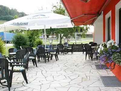 die gemütliche Terrasse