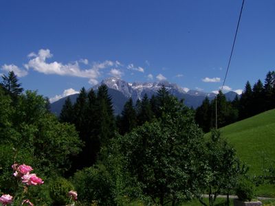 Blick vom Balkon