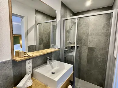 Badezimmer Doppelzimmer Alpenzauber