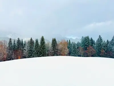 Winterblick Richtung Schlafende Hexe