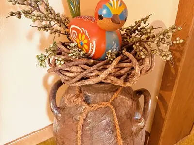 Hausgang mit Berchtesgadener War