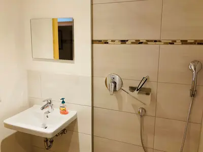 Gästehaus Weber in Gmain - Etagendusche