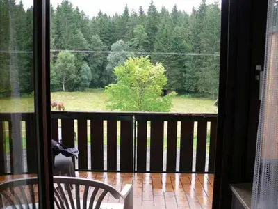 Doppelzimmer mit Balkon (Aussicht)