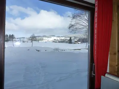 Aussicht in die Winterlandschaft
