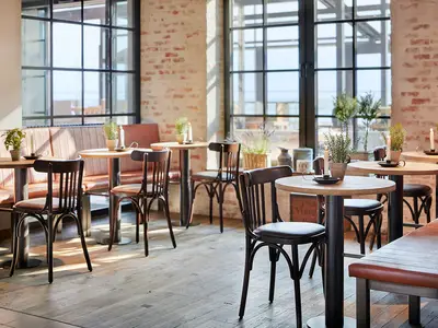 Restaurant "Landgang" zum Frühstücken, Mittagessen, Kaffee & Kuchen sowie Abendessen