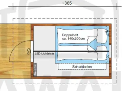 Doppelzimmer für 2 Personen in Dachsberg 9/9