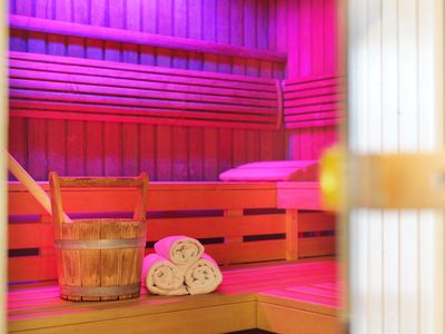 Sauna in der body&soul Badelandschaft