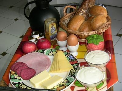 Frühstückstablett (Beispiel)