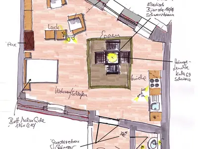 Wohnungsgrundriss
