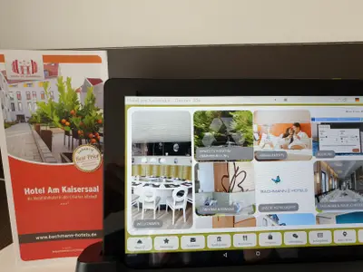 Gästetablet in jedem Zimmer