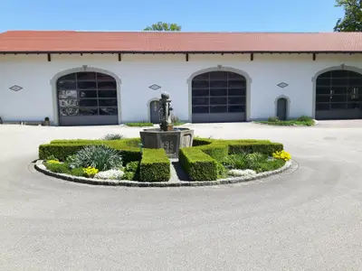 Bild der Maschienenhalle  Fassadengestaltung