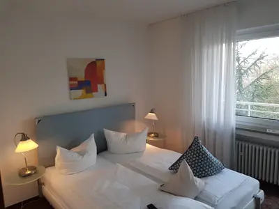 Kleines Doppelzimmer mit Dusche