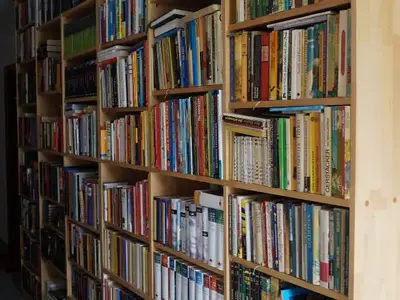 hauseigene Bibliothek