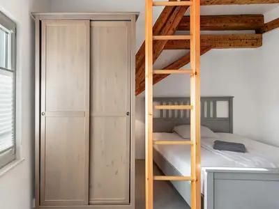 BEDROOM, INSIDE, OUTSIDE