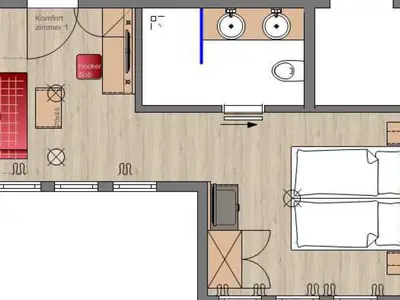 Doppelzimmer für 2 Personen in Gengenbach 7/8