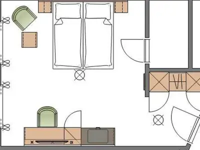 Doppelzimmer für 2 Personen in Gengenbach 8/10