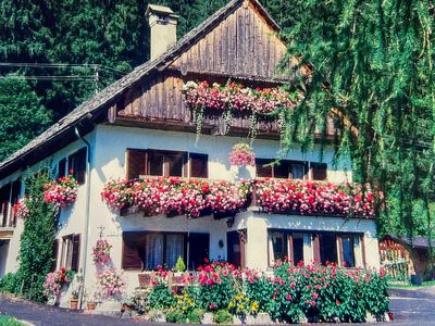 Haus im Sommer